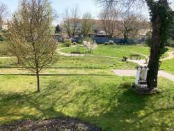Blick in den Therapiegarten