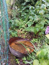 Solche Wasserstellen gibt es einige bei uns