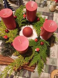 Unser Adventskranz